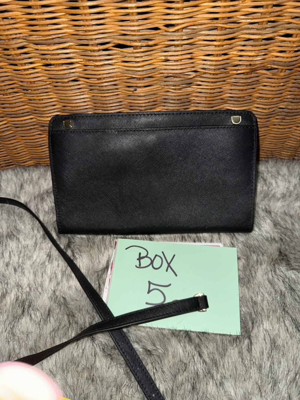 Michael Kors Black Crossbody Wallet Bag